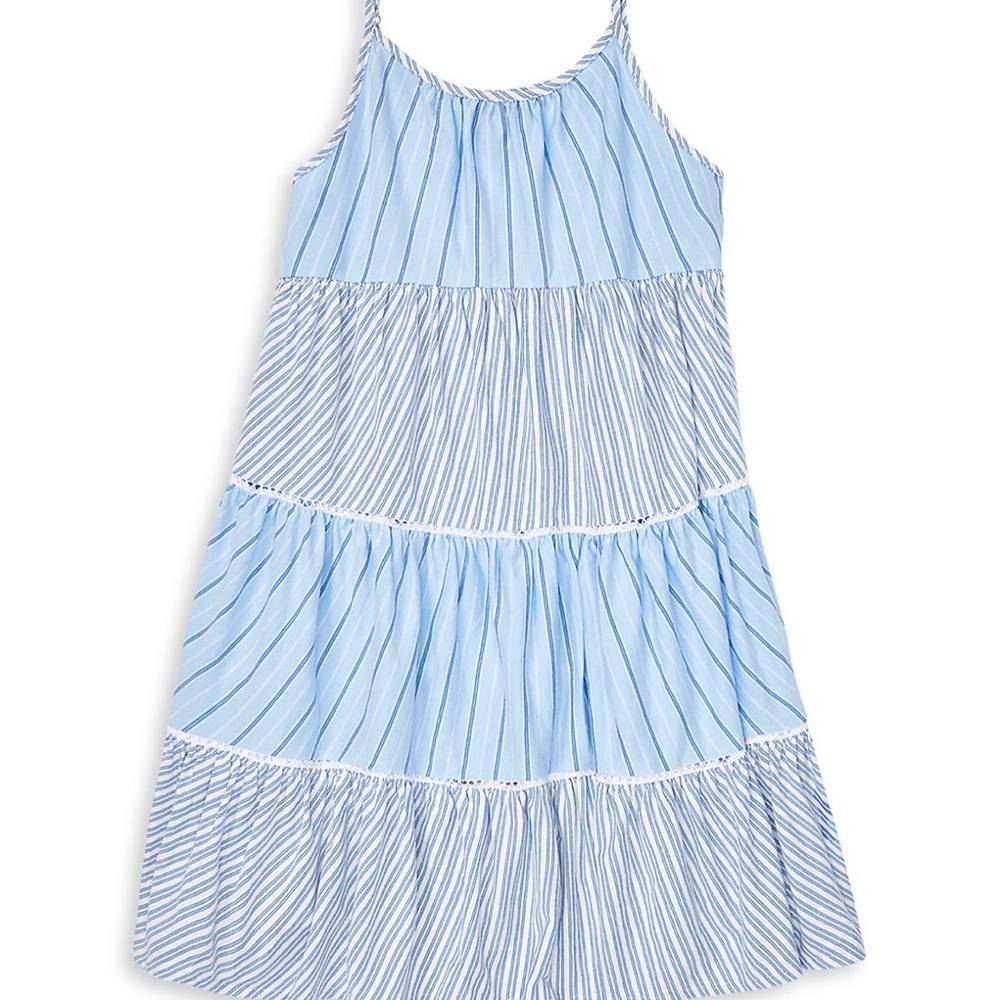 Polo Ralph Lauren Light Blue & white  Striped girls sundress